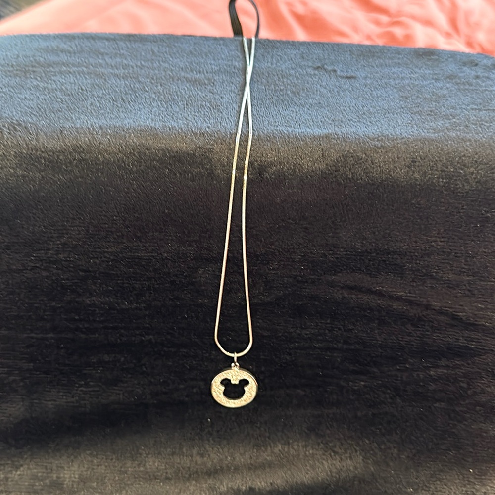Disney Mickey Mouse medallion necklace